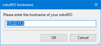 roboRIO hostname prompt